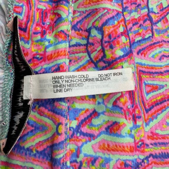 Nanette Lepore Swim Cover Up Women's Small Multicolor Geometric Tunic Dress‎ - Picture 8 of 13